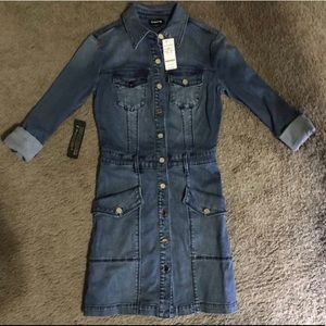 Bebe Denim Dress